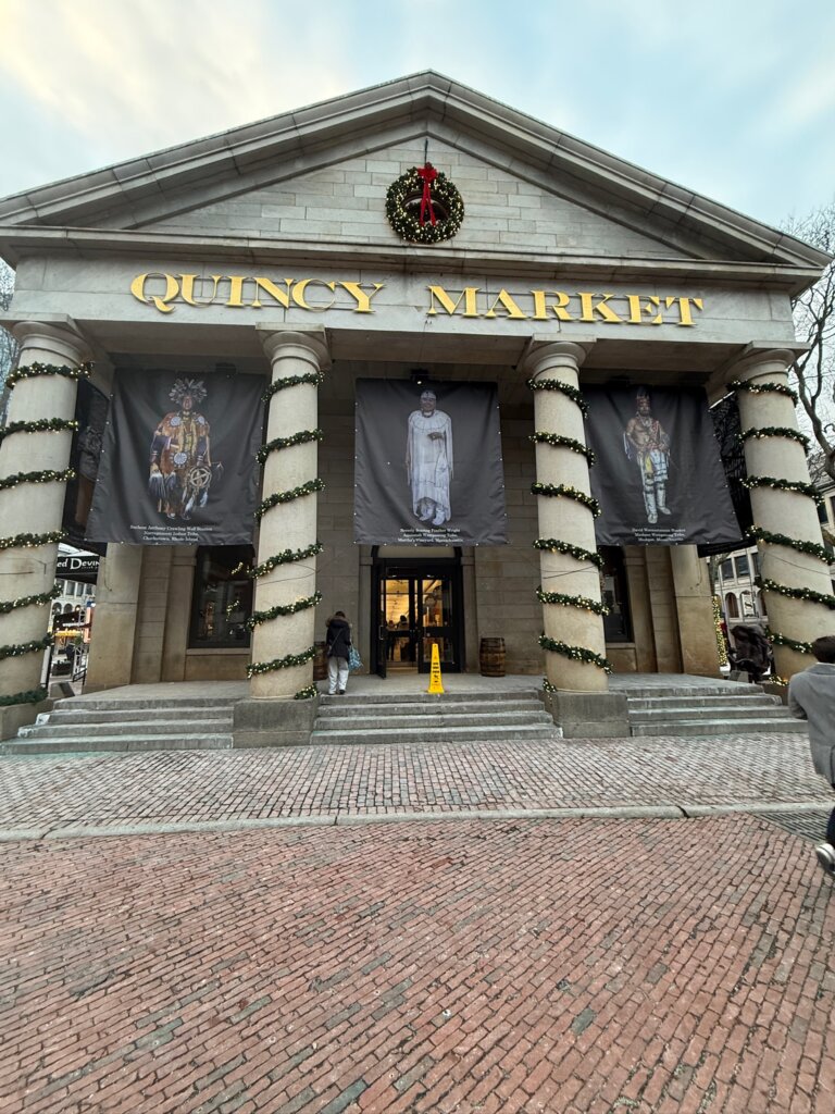 Quincy Marketの正面入口