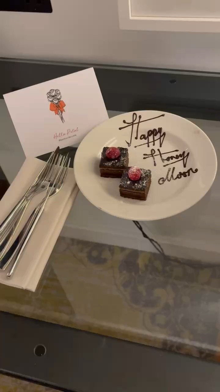 バンクサイド・ホテルのお祝いのお菓子