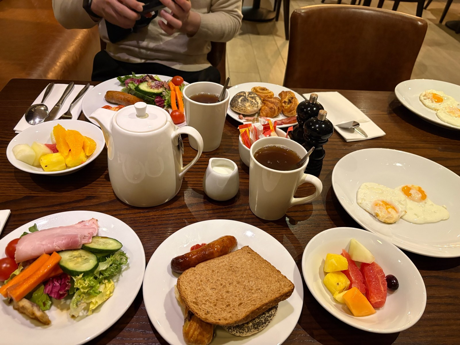 シェラトン・ヒースロー・ホテルの朝食