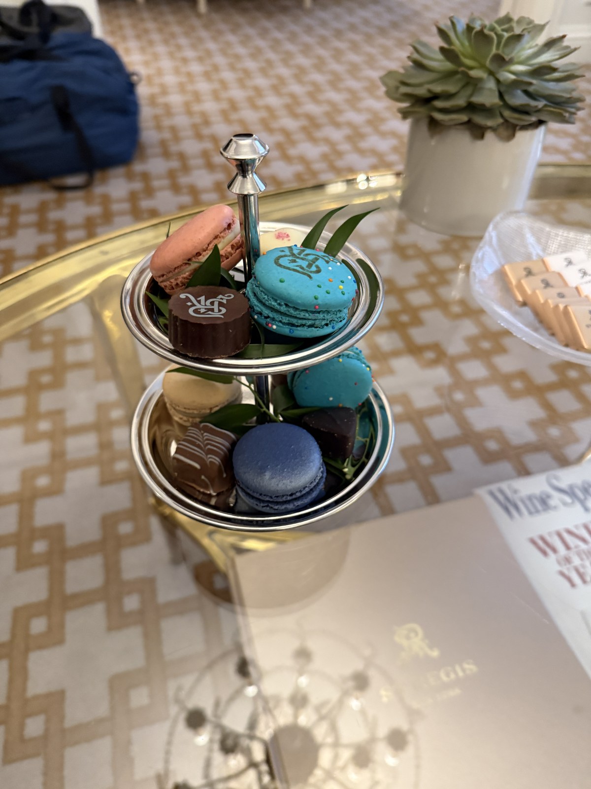 セントレジス・ニューヨークのお菓子